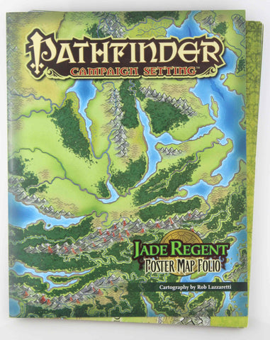 Pathfinder Campaign Setting: Jade Regent Poster Map Folio, by Lazzaretti, Rob  