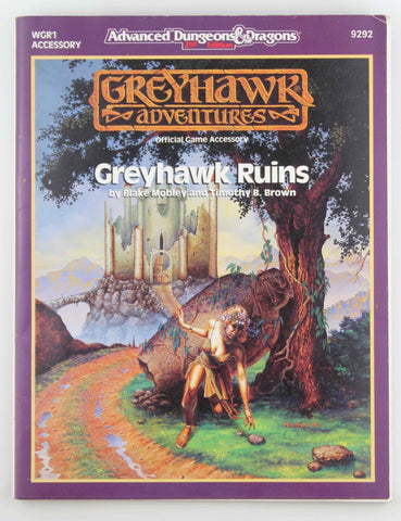 AD&D Greyhawk Ruins VG, by Mobley, Brown  