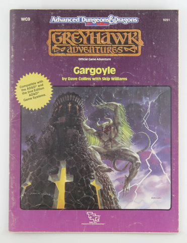 Gargoyle (Advanced Dungeons & Dragons/Greyhawk Adventures module WG9), by Williams, Skip, Collins, David  
