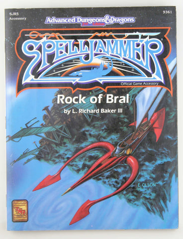 Rock of Bral (Advanced Dungeons & Dragons, 2nd Edition), by Baker, L. Richard  