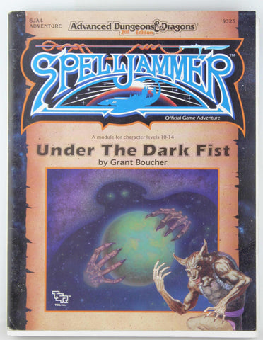 Sja4 under the Dark Fist (Advanced Dungeon and Dragons/2nd Edition Spelljammer-Module) by Grant Boucher (1-Jun-1991) Paperback, by   
