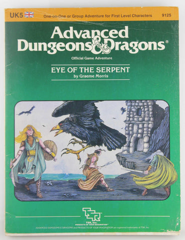 AD&D UK5 Eye of the Serpent Fair, by Graeme Morris  