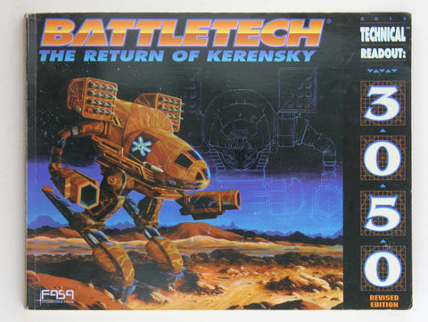 Battletech Technical Readout 3050, by In House  
