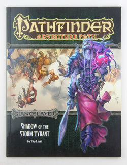 Pathfinder RPG Giantslayer Shadow of the Storm Tyrant, by Tito Leati  