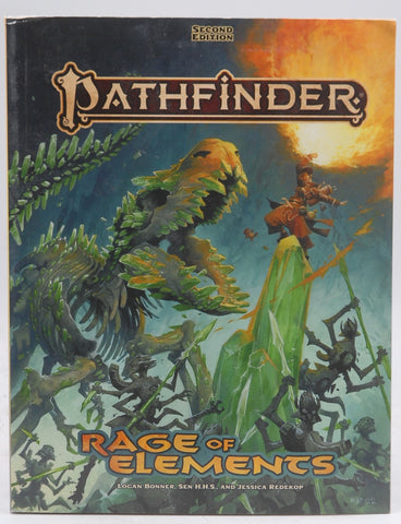 Pathfinder RPG Rage of Elements Pocket Edition (P2), by Bonner, Logan,Bulmahn, Jason,Case, James,Catalan, Jessica,Geels, Andrew D.,H.H.S., Sen,Hurley, Patrick,Keeley, Jason,Loza, Luis,Moreland, Mark,Morgantini, Jonathan,Neuro, AJ  