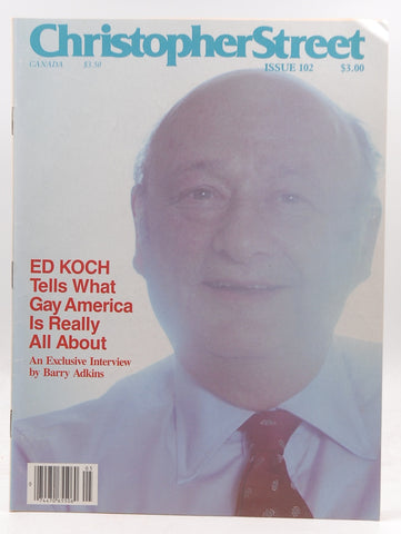 Christopher Street Magazine 102, by Various  