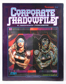 Corporate Shadowfiles: A Shadowrun Sourcebook (Shadowrun 7113), by Findley, Nigel D.  