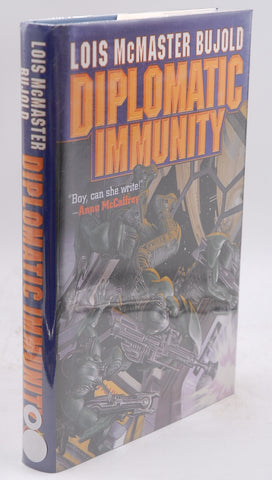 Diplomatic Immunity, by Bujold, Lois McMaster Signed First Edition