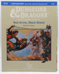 X10 Red Arrow, Black Shield G+ No Chits TSR War Machine 9160, by Michael S Dobson  