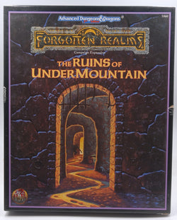 the Ruins of Undermountain; Advanced D & D, by Greenwood, Ed  