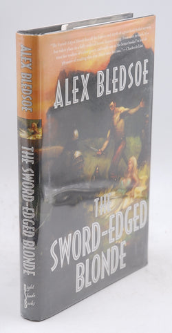 The Sword-Edged Blonde, by Bledsoe, Alex Signed First Edition