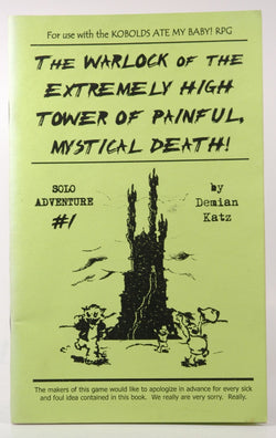 Warlocks Extremely HIgh Tower Painful Mystical Death KAMB Kobolds Ate My Baby, by Demian Katz  