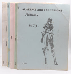 Lot/Collection of 5 Alarums and Excursions 173 174 205 207 208 APA/Zine RPG D&D, by Various  