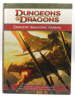 Dungeon Magazine Annual, Vol. 1: A 4th Edition D&D Compilation (D&D Supplement), by   