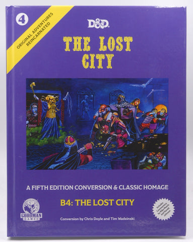 D&D 5e The Lost City B4 Conversion VG++, by Chris Doyle, Tim Wadzinski  
