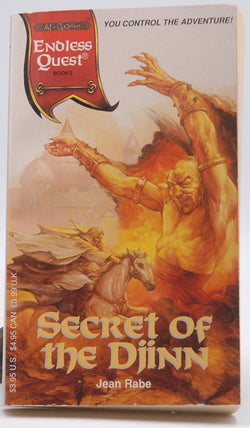 Secret of the Djinn (Endless Quest, Al-Qadim Setting), by Rabe, Jean  