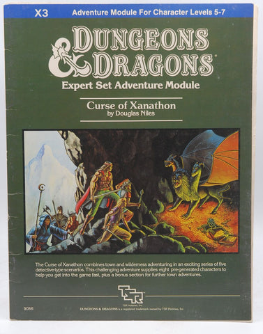 D&D X3 Curse of Xanathon VG, by Douglas Niles  