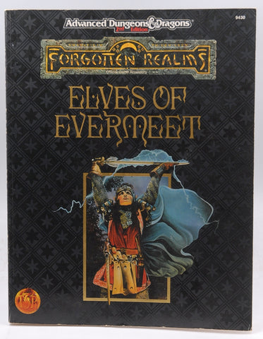 Elves of Evermeet (AD&D Fantasy Roleplaying, Forgotten Realms), by   