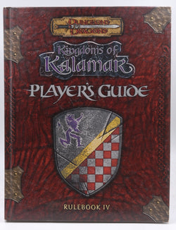 D&D Kingdoms of KAlamar Player's Guide G+, by Staff  