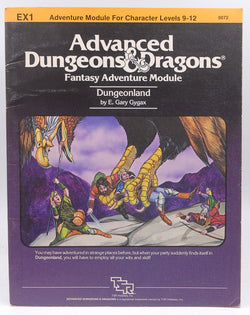 AD&D EX1 Dungeonland G+, by Gary Gygax  