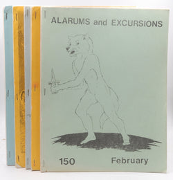 Lot/Collection of 5 Alarums and Excursions 150 156 178 200 219 APA/Zine RPG D&D, by Various  