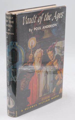 Vault of the Ages. Jacket Design by Paul Orban; Endpaper Design by Alex Schomburg, by Anderson, Poul (1926-2001) Signed First Edition