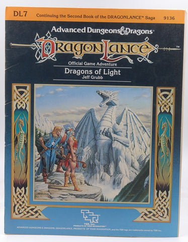 Dragons of Light (Advanced Dungeons & Dragons/Dragonlance Module DL7), by Grubb, Jeff  