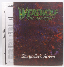 Storyteller's Screen (Werewolf: The Apocalypse, 1st Edition), by staff  