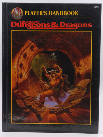 Player's Handbook Advanced Dungeons & Dragons (2nd Ed Fantasy Roleplaying), by Cook, David Zeb  