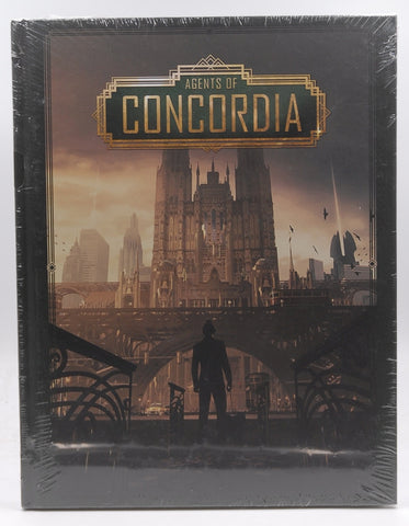 Modiphius: Agents of Concordia Core Hardcover Rulebook, by Staff  