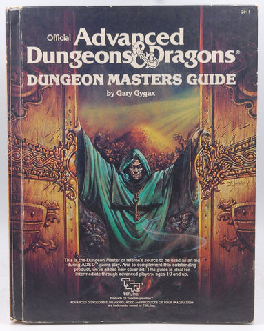 AD&D Dungeon Masters Guide Updated Cover Rubbing, by Gary Gygax  