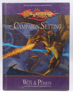 Dragonlance Campaign Setting (Dungeon & Dragons Roleplaying Game: Campaigns), by Jamie Chambers, Christopher Coyle  