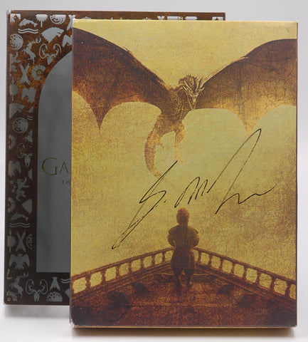 Game of Thrones Season 5 Autographed, by George RR Martin Signed 