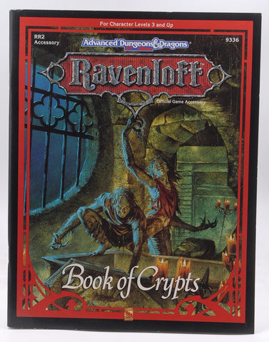 AD&D 2e Book of Crypts VG++, by Staff  
