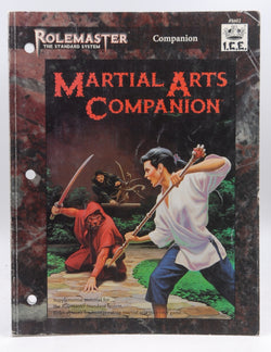 Martial Arts Companion (Rolemaster #5602), by Steve Danielson  