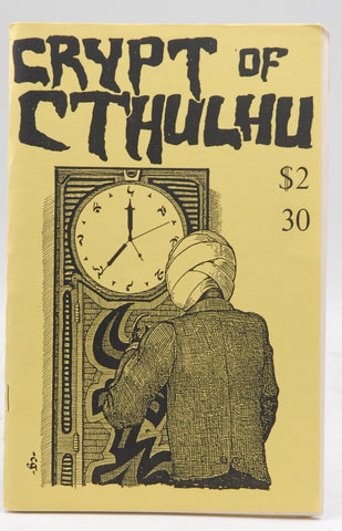 Crypt of Cthulhu #30 Eastertide 1985 Chapbook (Volume 4 Number 5), by H.P. Lovecraft,Clark Ashton Smith,Various  