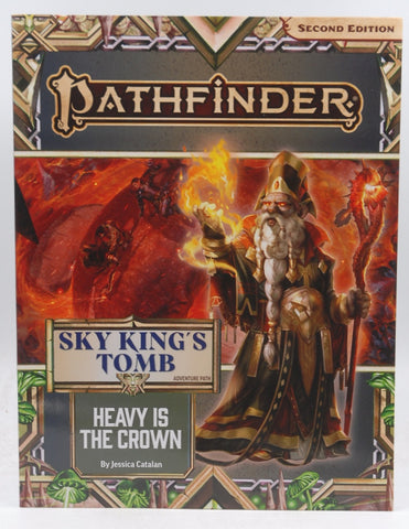 Pathfinder Adventure Path: Heavy is the Crown (Sky King?s Tomb 3 of 3) (P2) (PATHFINDER ADV PATH SKY KINGS TOMB (P2)), by Catalan, Jessica  