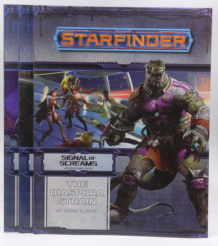 Starfinder RPG Signal of Screams 1-3 Complete VG++, by Various  