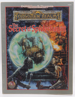 The Secret of Spiderhaunt (AD&D/Forgotten Realms Adventure), by Butler, Jim  
