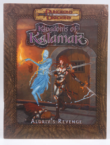 Aldriv's Revenge (Dungeons & Dragons: Kingdoms of Kalamar Adventure), by Jelke, Brian,Johansson, Steve,Kenzer, David  