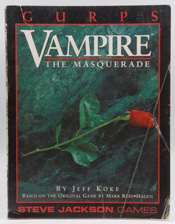 GURPS Vampire The Masquerade *OP (GURPS: Generic Universal Role Playing System), by Koke, Jeff  