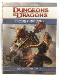 Player's Handbook 3: A 4th Edition D&D Core Rulebook, by Heinsoo, Rob,Schwalb, Robert J.,Mearls, Mike  