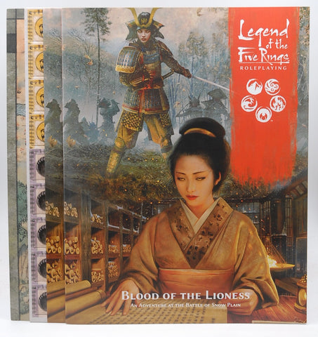 Lot5R Legend of the Five Rings Blood of the Lioness, by Staff  