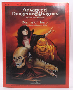 Signed by Erol Otus S1-4 Realms of Horror, by Gary Gygax, Lawrence Schick  