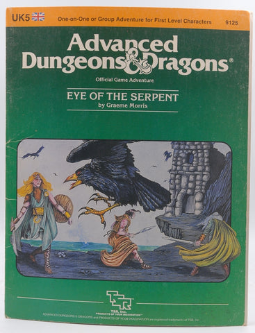 Eye of the Serpent (Advanced Dungeons & Dragons Module UK5), by Morris, Graeme  