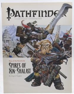 Pathfinder #6 Rise Of The Runelords: Spires of Xin-Shalast, by Vaughan, Greg A.  