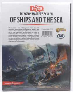 D&D 5e RPG Of Ships and the Sea Screen SW, by Staff  