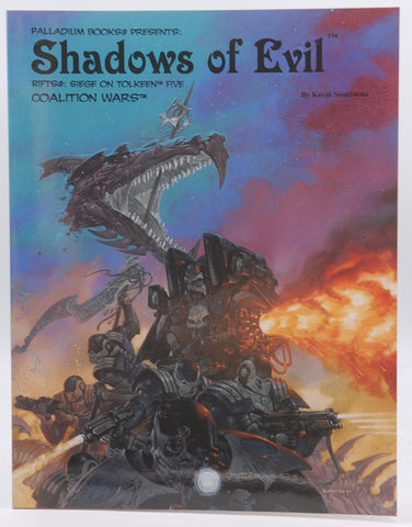 Rifts Siege on Tolkeen 5 Shadows of Evil, by Kevin Siembieda Signed 