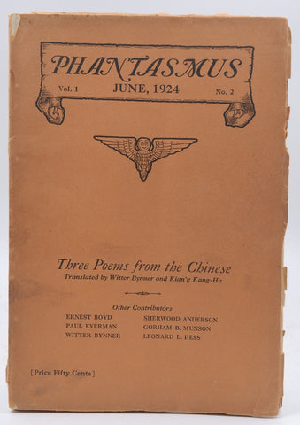 Phantasmus: June, 1924: Vol. 1, No. 2:, by Phantasmus  