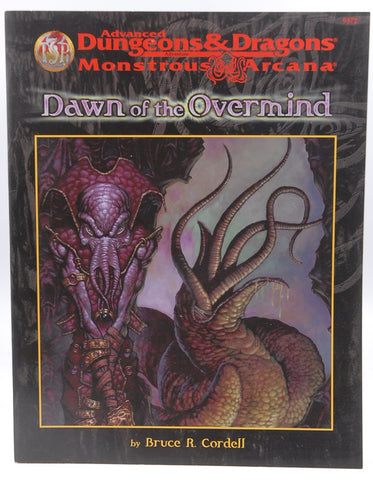 Dawn of the Overmind (Advanced Dungeons & Dragons/Monstrous Arcana), by Cordell, Bruce R.  